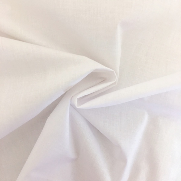 2.3 metre Polycotton WHITE